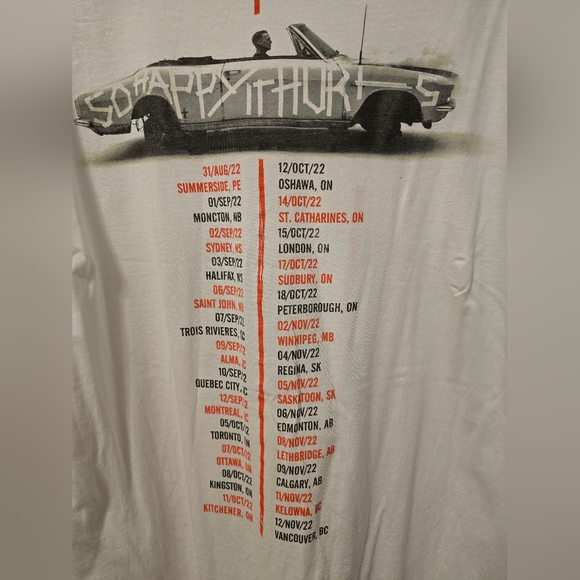 BRYAN ADAMS BAND MENS TEE - Picture 3 of 4